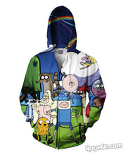 Load image into Gallery viewer, Adventure Fun Zip-Up Hoodie