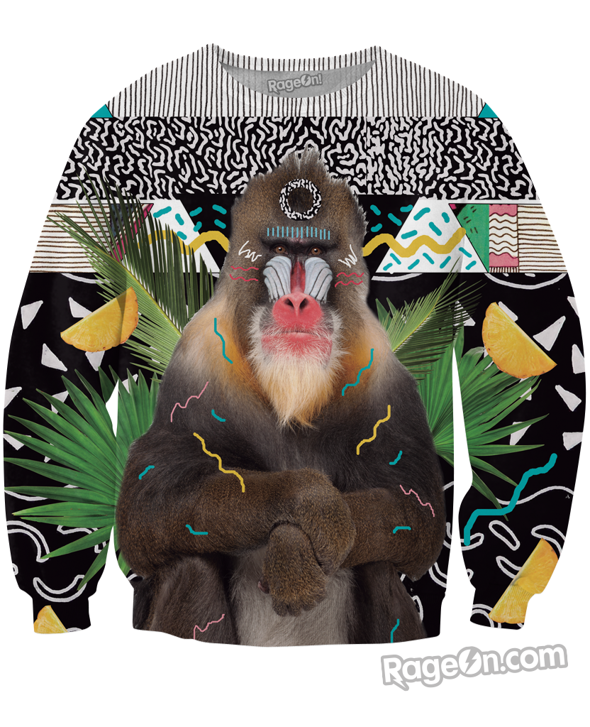 Mandril Crewneck Sweatshirt