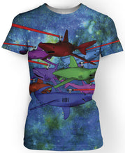 Load image into Gallery viewer, Laser Shark T-Shirt