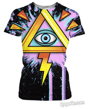 Load image into Gallery viewer, All Seeing Treyengle T-Shirt