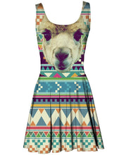 Load image into Gallery viewer, Alpaca Circle Dress